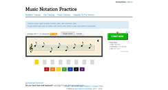 Desktop Screenshot of notationtraining.com